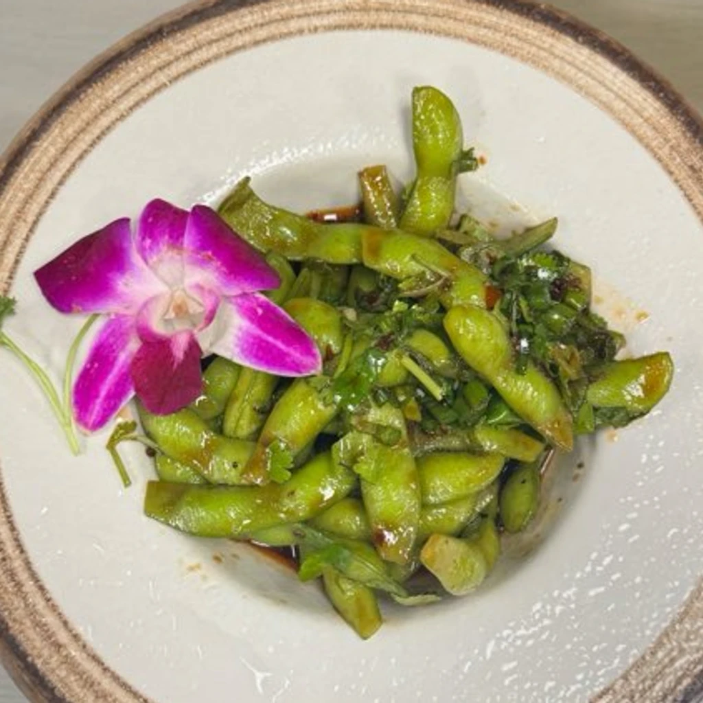Chili Garlic Edamame